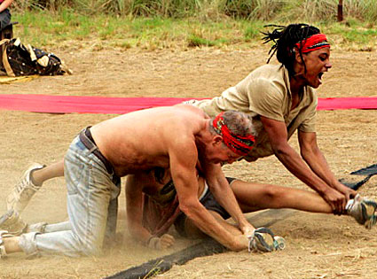Survior: Gabon, Randy Baily, Crystal Cox Survior: Gabon, Randy Baily, Crystal Cox